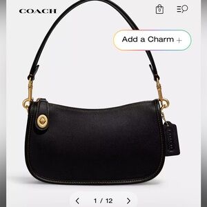 Coach Swinger Bag with detachable short and long straps Perfect Condition